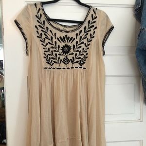 Free People linen dress